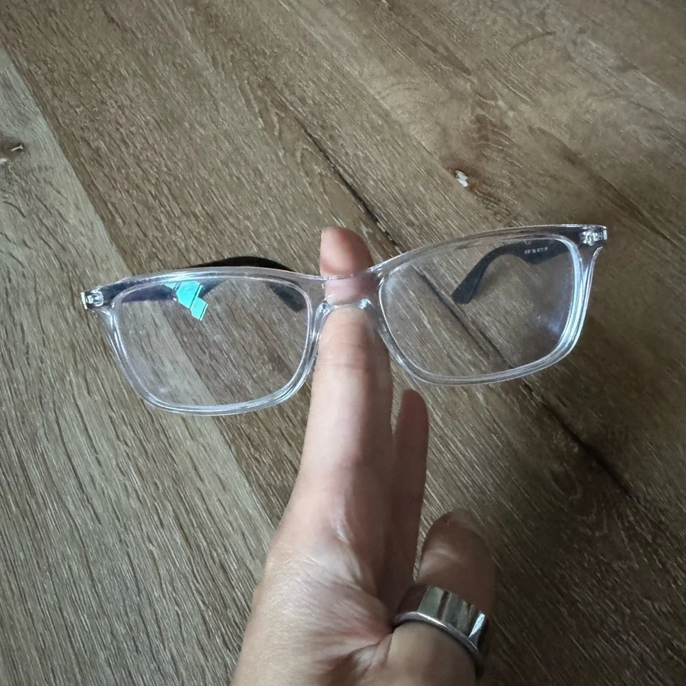 Ray Ban‎ Eyeglasses RX7047 5943 Transparent, Size 56-17-145